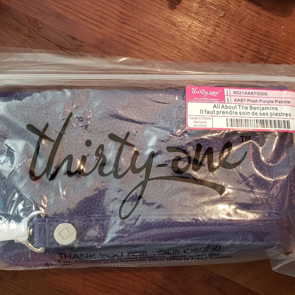 Thirty-One All About the Benjamins Wristlet